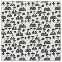 Black and White-Studentmössor och GOwer