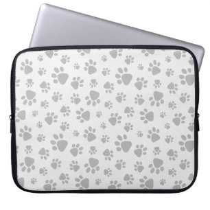 Black and White Tass avtryck Laptop Fodral