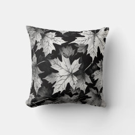 Black and White Throw Pillow Kudde