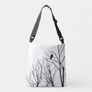 Black and White Tote Bag Axelväska