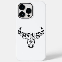 Black and White Tribal Bull / Ox
