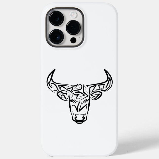 Black and White Tribal Bull / Ox (Baksida)