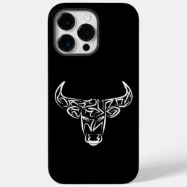 Black and White Tribal Bull / Ox