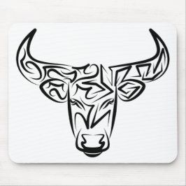 Black and White Tribal Bull / Ox Musmatta