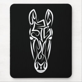 Black and White Tribal Horse Musmatta