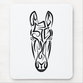 Black and White Tribal Horse Musmatta