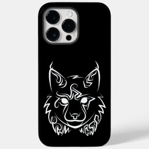 Black and White Tribal Lynx