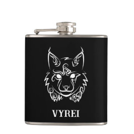 Black and White Tribal Lynx Fickplunta