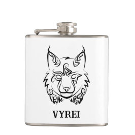 Black and White Tribal Lynx Fickplunta