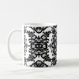 Black and White Victorian Goth #3 Kaffemugg