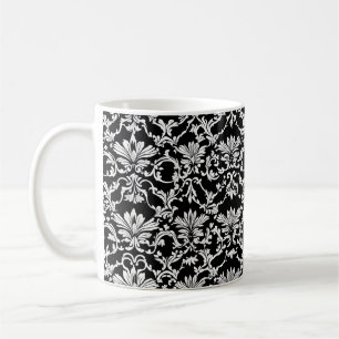 Black and White Victorian Goth #4 Kaffemugg