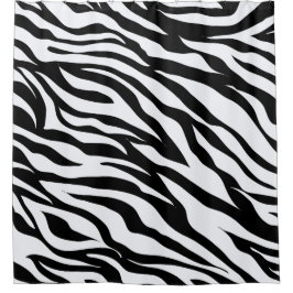 Black and White Zebra Animal Print Mönster