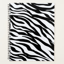 Black and White Zebra Safari Animal Print