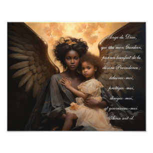 Black Angel Angele Dei In Fransk Fototryck