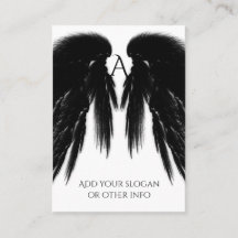 BLACK ANGEL VINGAR Monogram