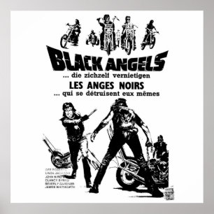 Black Änglar Poster