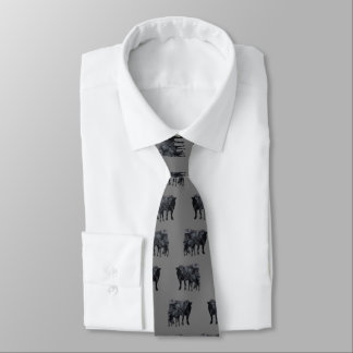 Black Angus Cow & Cute Calf Slips