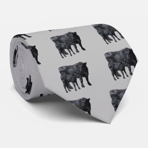 Black Angus Cow & Cute Calf Slips