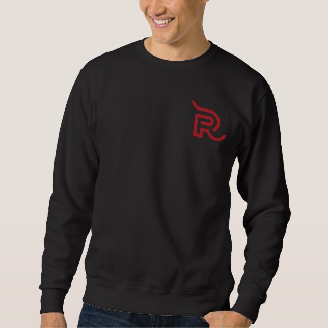 Black AnimalChiro Sweatshirt (Framsida)
