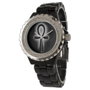 Black Ankh Watch by DAP Apparel Armbandsur
