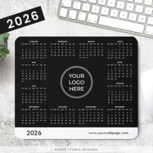 Black Anpassningsbar Corporate Promo Logotyp 2026