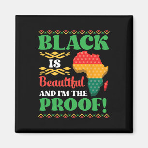 Black är vacker och jag är bevis på afrikansk amer magnet