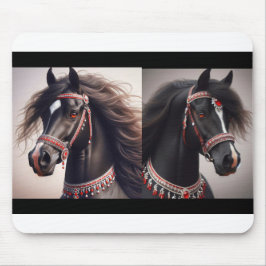 Black Arabian Horses Musmatta