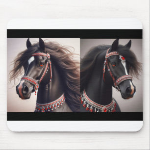 Black Arabian Horses Musmatta