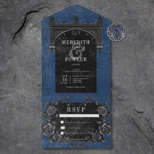 Black Arch & Black Ro Blue No Midinner