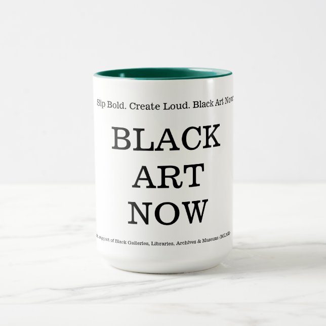 BLACK ART NU Coffee Mugg (Center)