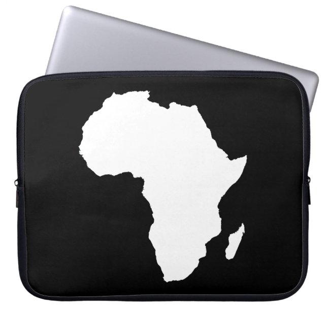 Black Audacious Afrika Laptop Fodral (Framsidan)