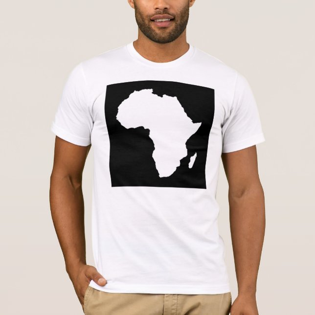 Black Audacious Afrika T-shirt (Framsida)