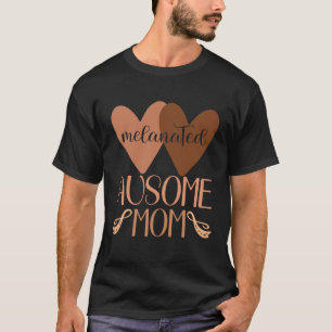Black Autism Mamma Ausome Mamma Autistic Child Neu T Shirt