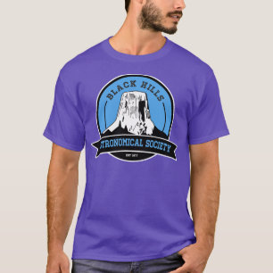 Black Backe Astronomical Society T Shirt