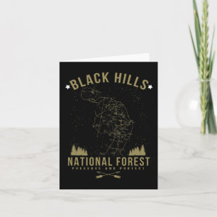 Black Backe National Forest Shirt South Dakota Hik Kort