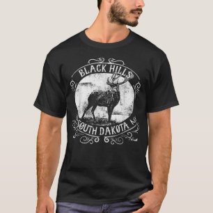 Black Backe South Dakota Hjort T Shirt