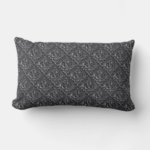 Black Background-23961-Damask Pattern Lumbarkudde