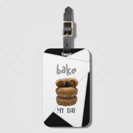 Black Bake My Day Bagagebricka