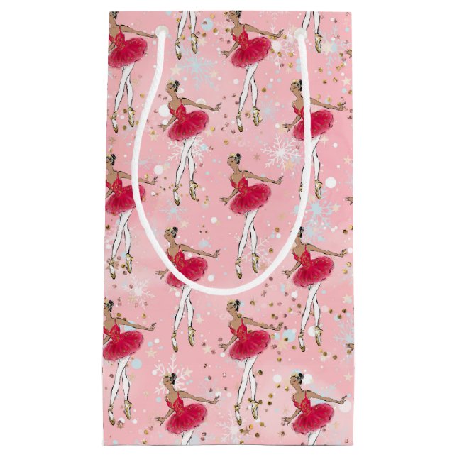 Black Ballerina Helgdag Gift Bag (Framsidan)