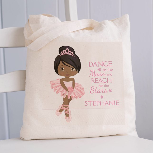 Black Ballerina Personlig Tygkasse (Skapare uppladdad)
