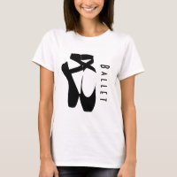 Black Ballet Shoes en Pointe