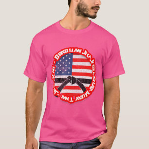 Black Bälte Cinta Negra Karate Jiu Jitsu Judo Kung T Shirt