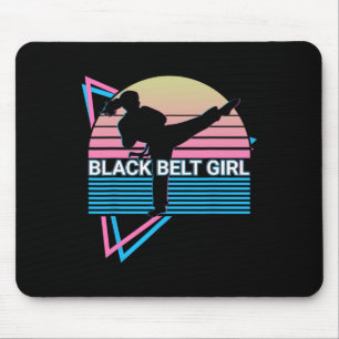 Black Bälte Girl - Judo Karate Jiu Jitsu Taekwondo Musmatta