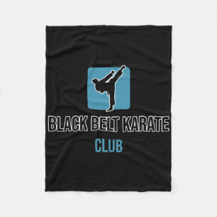 Black Bälte Karate Klubb Fleecefilt