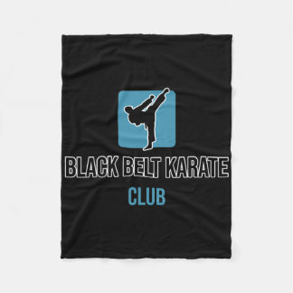 Black Bälte Karate Klubb Fleecefilt
