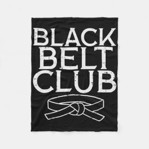 Black Bälte Klubb Coola Karate Taekwondo Kung fu J Fleecefilt