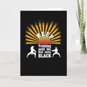 Black Bälte Kort
