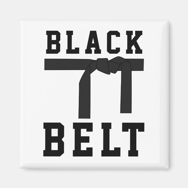 Black Bälte Magnet (Framsidan)