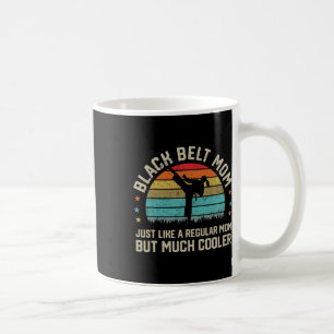 Black Bälte Mamma Karate Jiu Jitsu Taekwondo Marti Kaffemugg