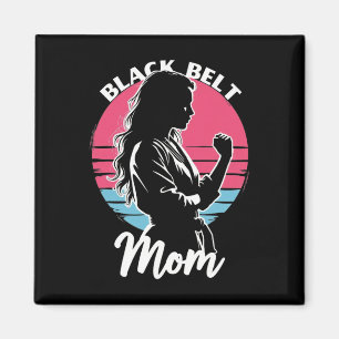 Black Bälte Mamma Martial Arts Karate Jiu-jitsu Ta Magnet
